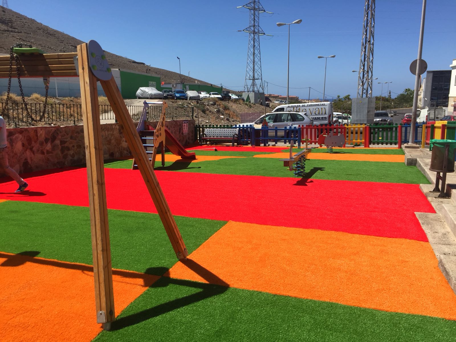 Césped artificial para parque infantil - 5