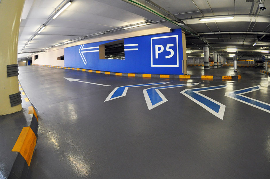 Pintado de muros, suelos de párking y garajes comunitarios