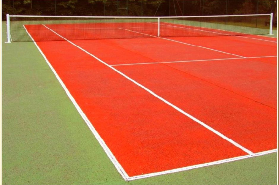 Postulado técnico pavimento permeable para pistas de tenis