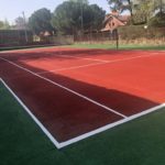 Estado final pista de tenis de Boadilla del Monte a rehabilitar - 3