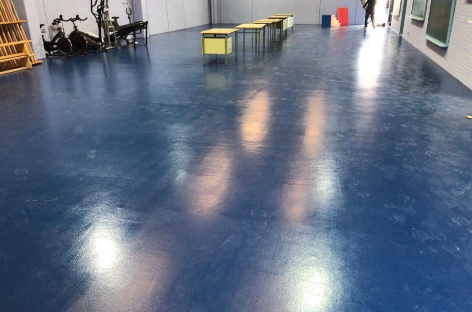 Instalación de pavimento Comfort Punto Elástico en Getafe
