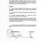 Certificado buena ejecución de obra - Pino del Río