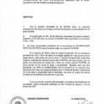 Certificado buena ejecución de obra - San Cristóbal de Segovia