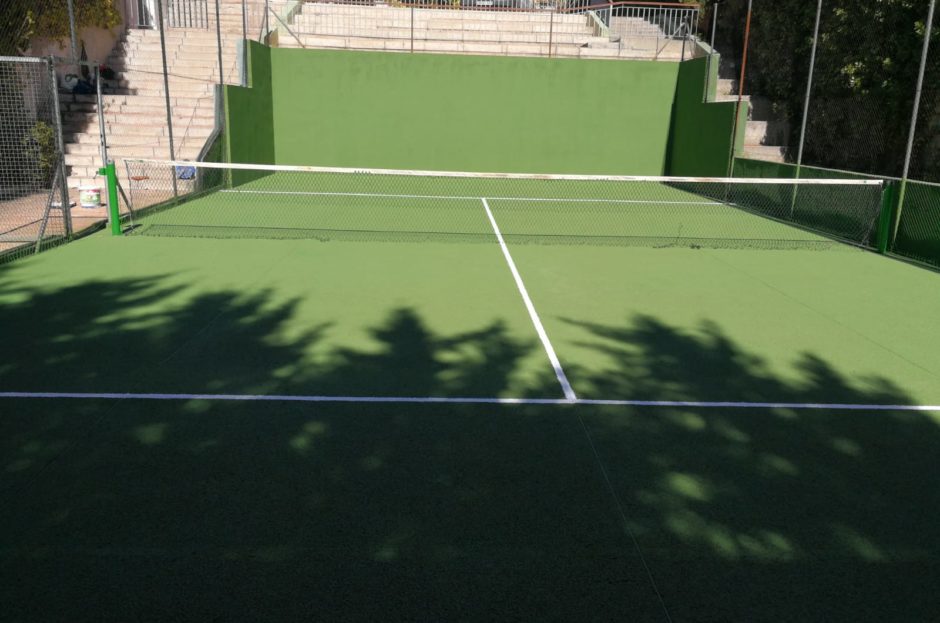 Rehabilitación pista de pádel en Madrid, zona El Viso