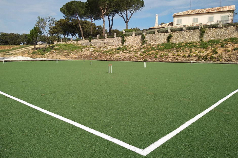 Pista de croquet