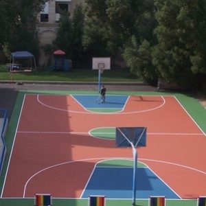 Suelo pista de baloncesto 24
