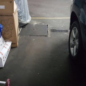 Pavimento parking deteriorado - 2