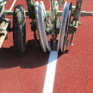Señalización vial atletismo
